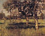 An Orchard in May by Sir George Clausen